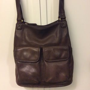Fossil Vintage Leather Shoulder Bag